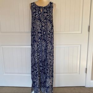 Vince Camuto long sleeveless dress size Large